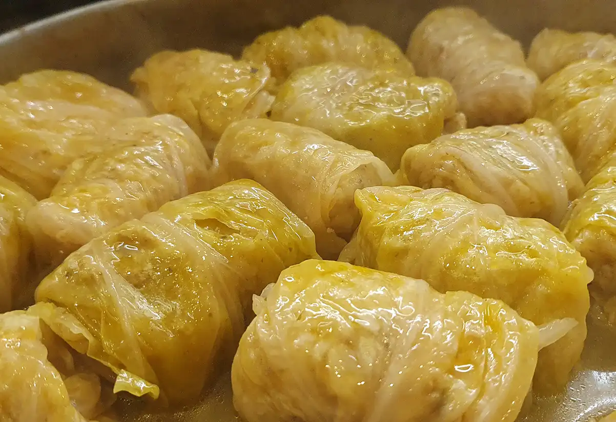 Cabbage Rolls Without Meat