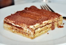 Delicious Biscuit Cake With Homemade Egg Cream Recipe Biscuit Cake With Homemade Egg Cream