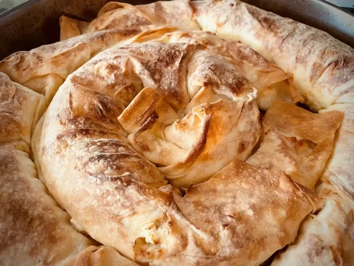 Banitsa with ready crusts