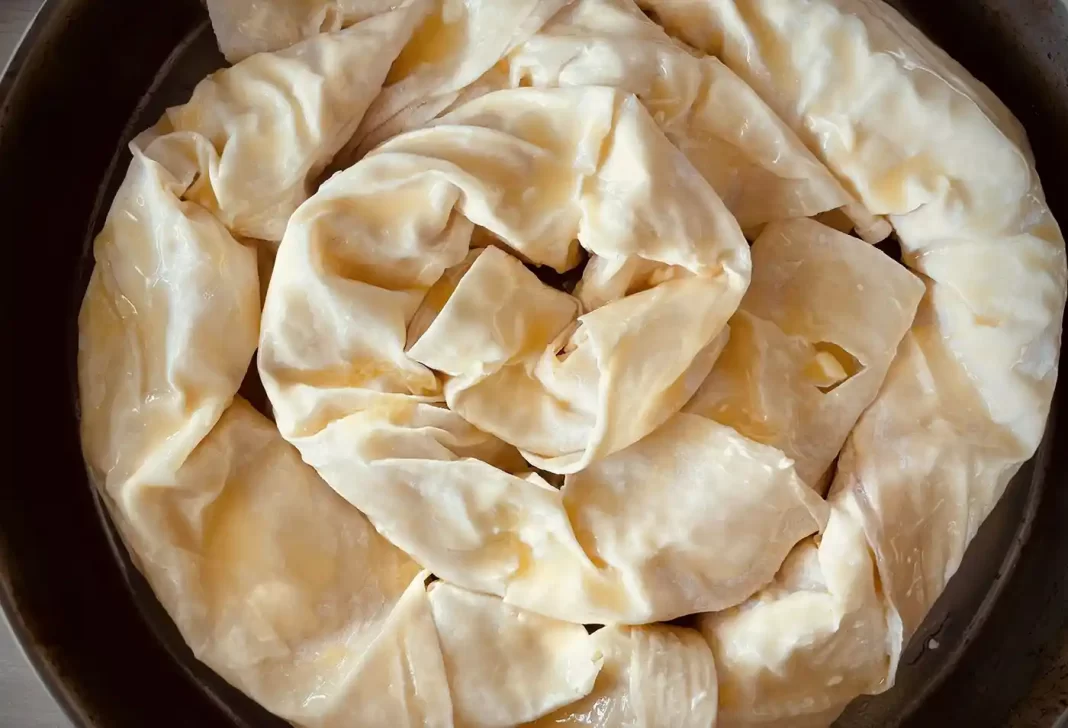 Banitsa with ready crusts