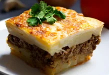 Turkish Eggplant Moussaka Turkish Eggplant Moussaka